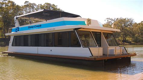 This beautifully crafted vessel has been built with skill and attention to detail for anyone. . Houseboats for sale at deep creek marina moama